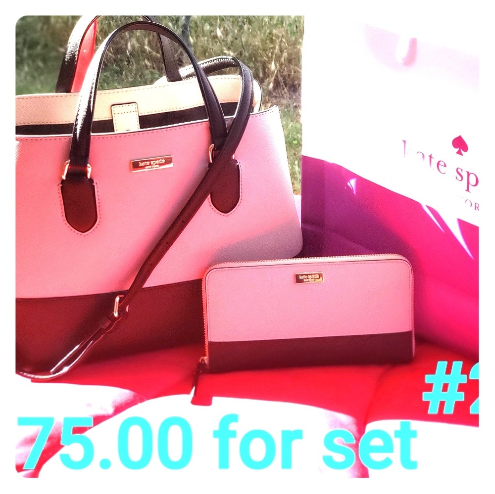 Kate Spade Purse and Wallet Set